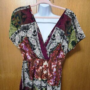 524. Lulu E Bebe Dress Tunic Size Large EUC